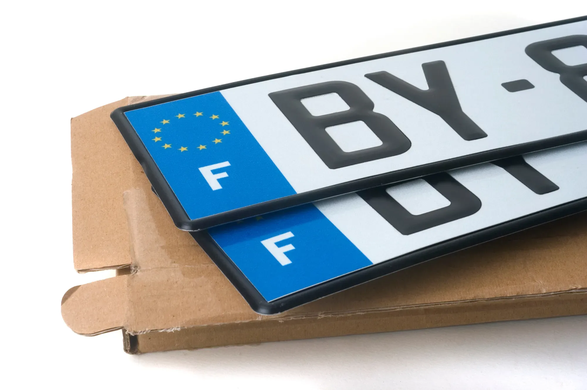 plaque d'immatriculation